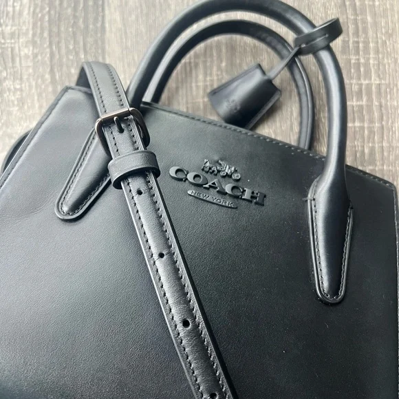 Coach Andrew carryall satchel in black - Picture 5 of 12